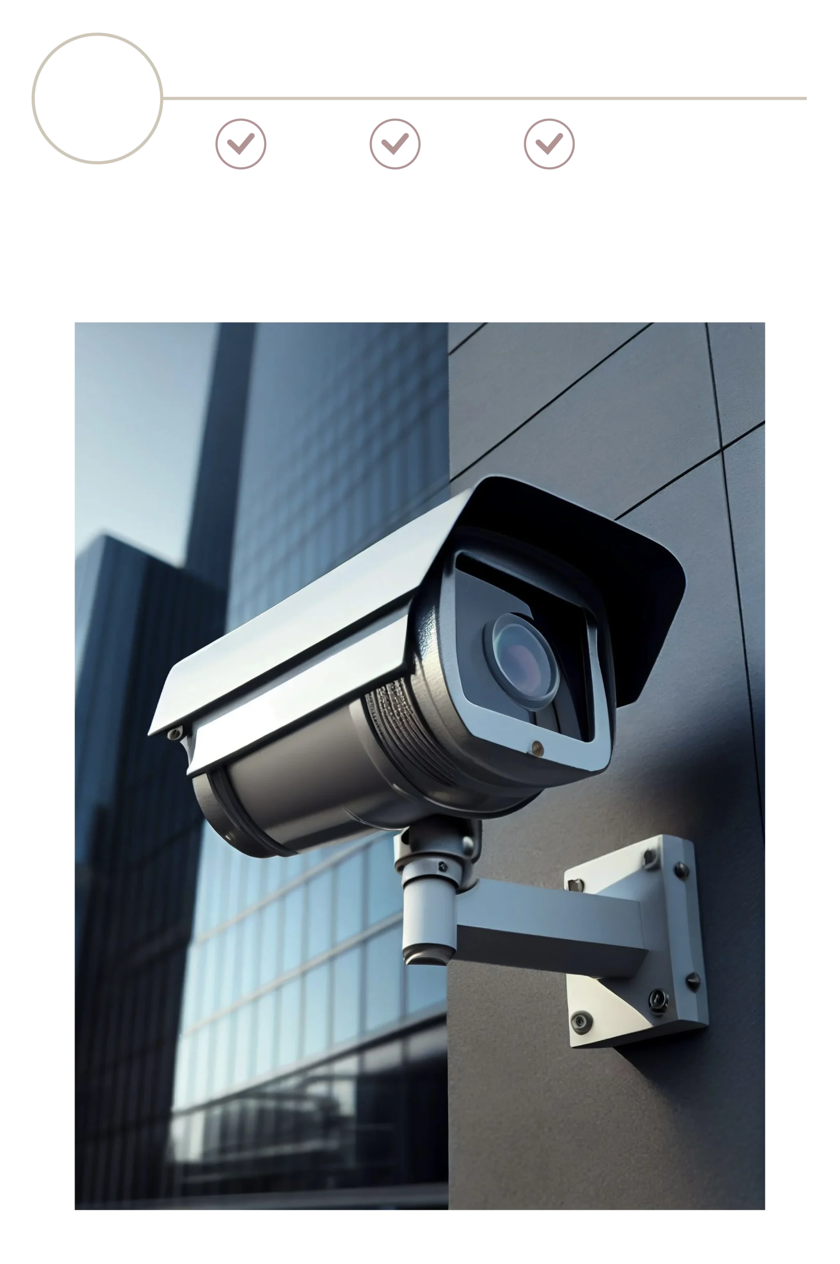 Smart perimeter security system with mobile control, showing a smartphone managing home security features in a modern living space.